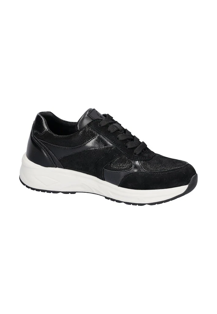 Waldläufer Sneaker schwarz