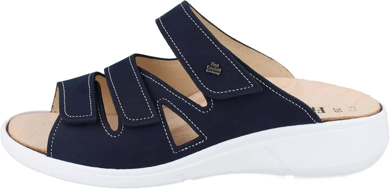 Finn Comfort Pantoletten Dunkelblau