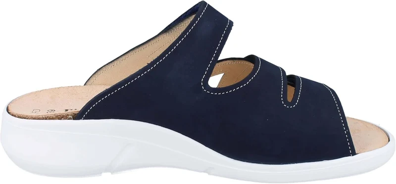 Finn Comfort Pantoletten Dunkelblau