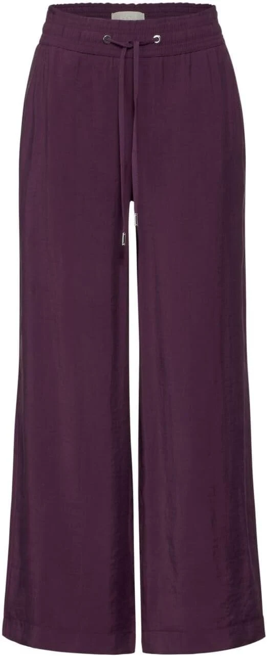 Street One Stoffhose lila
