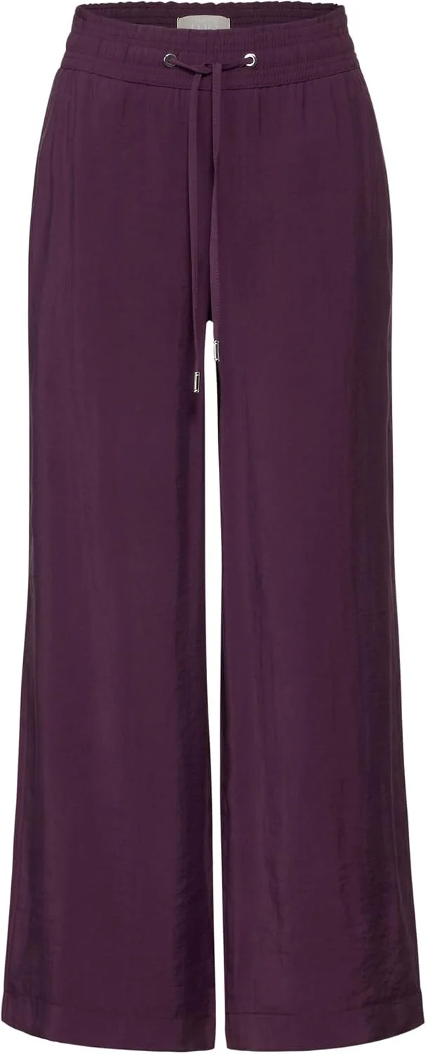 Street One Stoffhose lila