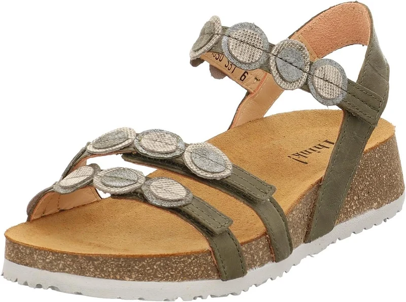 Think Komfort Sandalen khaki