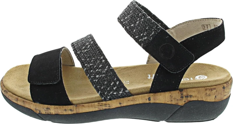 Remonte Sandale Schwarz