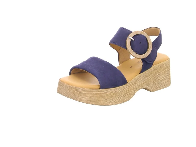 Gabor Riemchen Sandalen marineblau