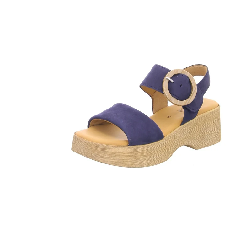 Gabor Riemchen Sandalen marineblau