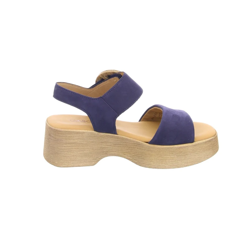Gabor Riemchen Sandalen marineblau