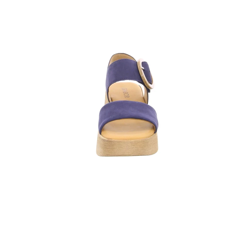 Gabor Riemchen Sandalen marineblau