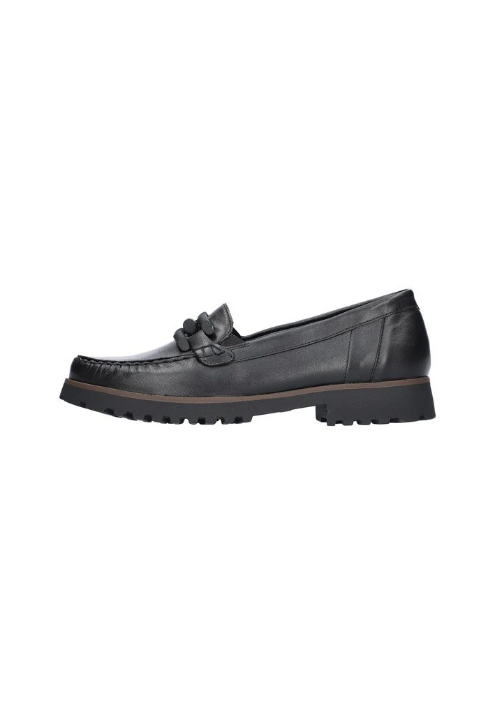 Waldläufer Slipper schwarz