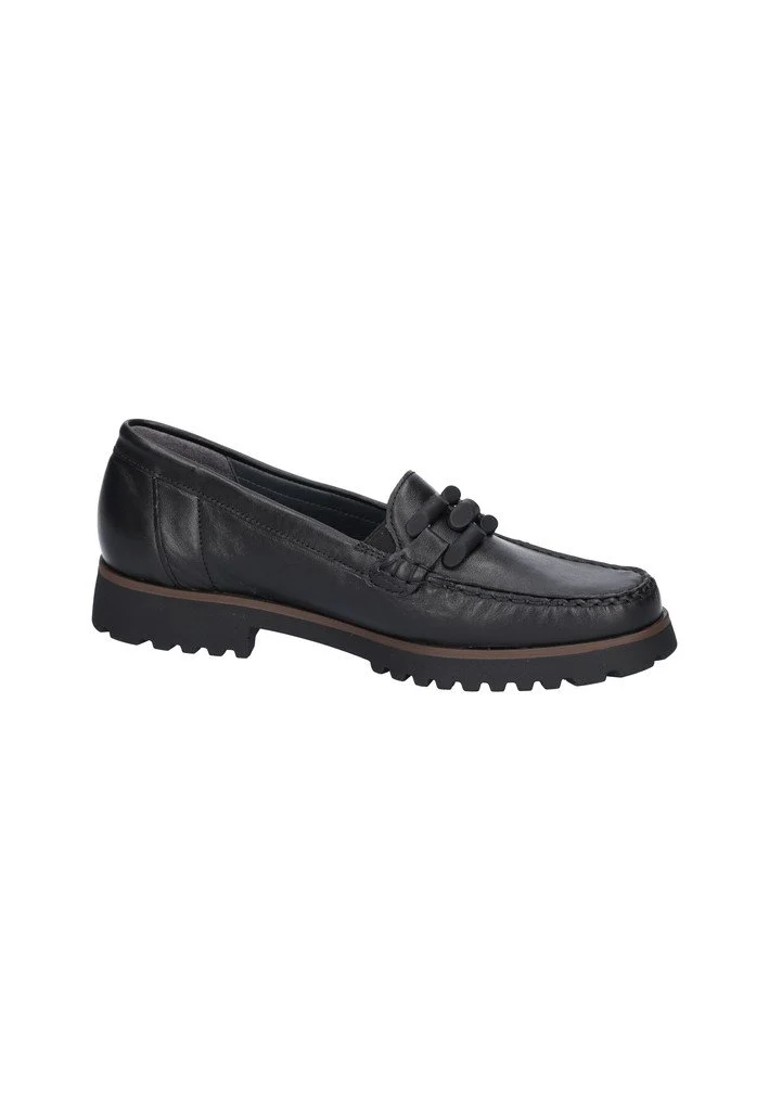 Waldläufer Slipper schwarz