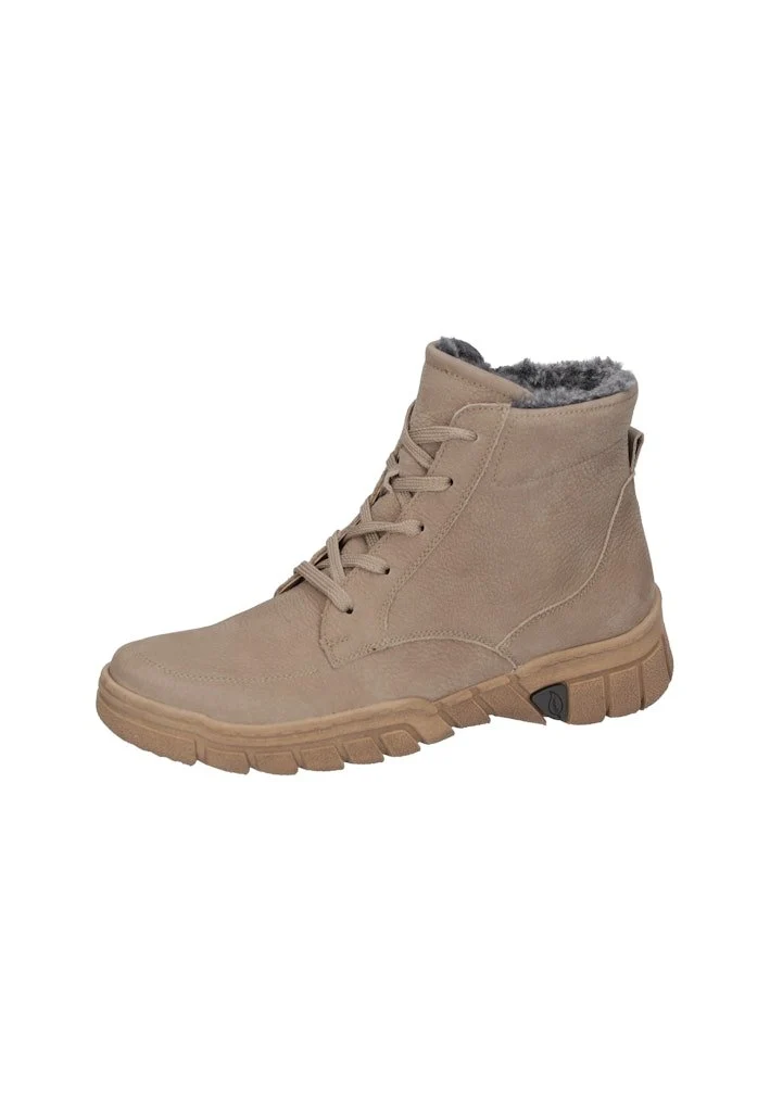 Waldläufer H-Lumi Schnürstiefelette Beige