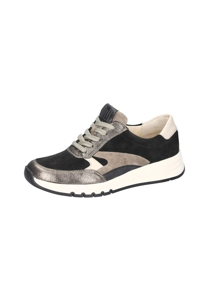 Waldläufer H-April Schnürschuh Schwarz