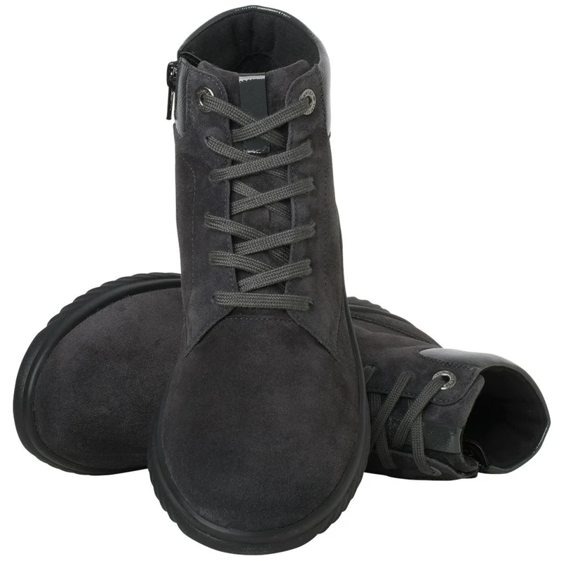 Ganter Schnür-Stiefeletten zementgrau