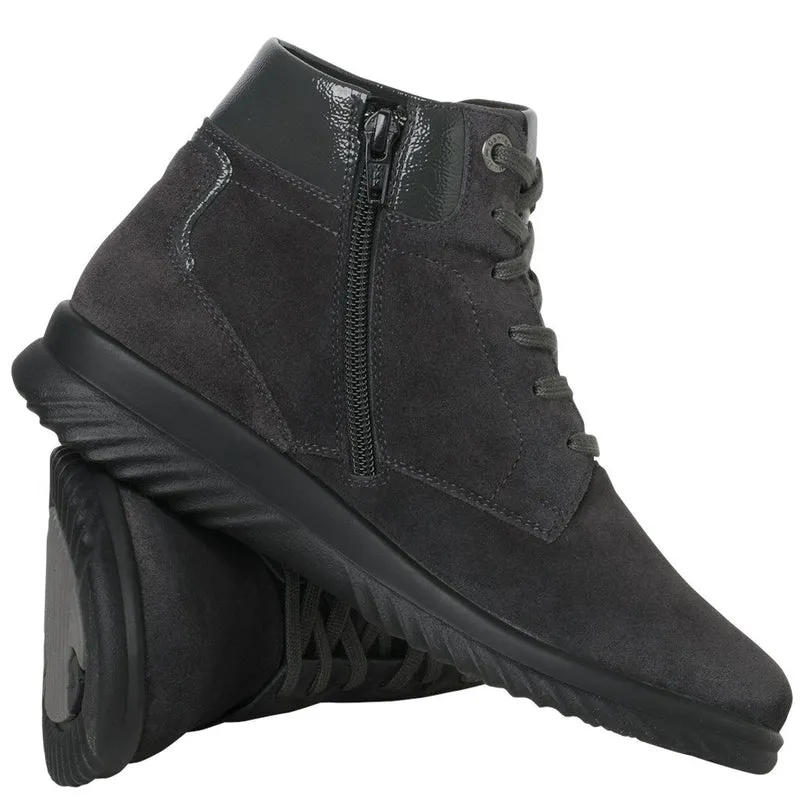 Ganter Schnür-Stiefeletten zementgrau