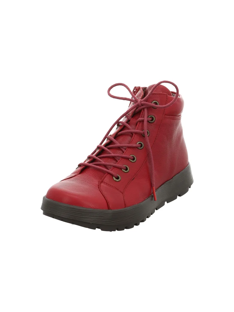 Think Schnür-Stiefeletten rot