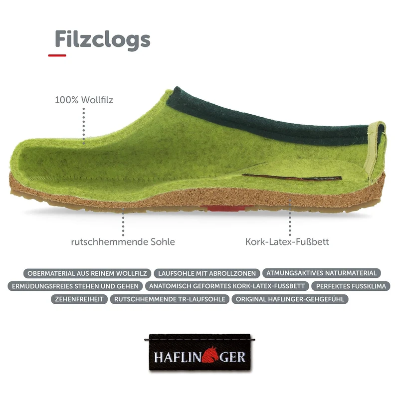 Haflinger Hausschuhe beige