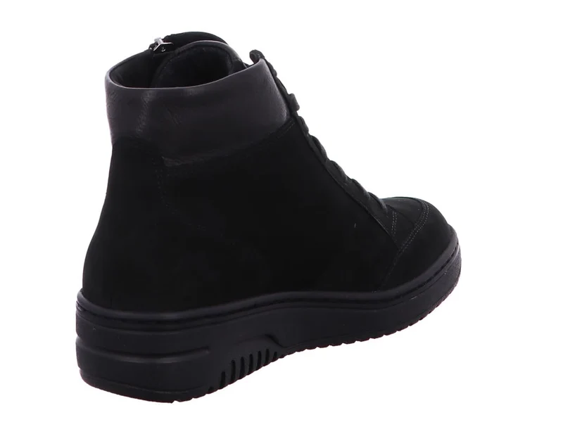 Hartjes Schnür-Stiefeletten schwarz