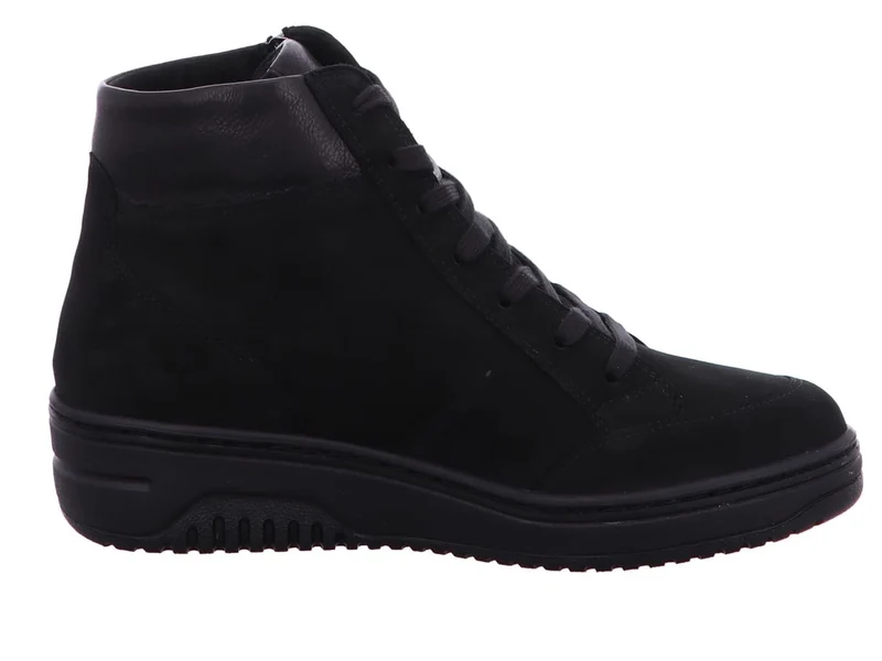 Hartjes Schnür-Stiefeletten schwarz