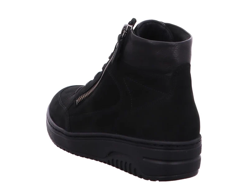 Hartjes Schnür-Stiefeletten schwarz