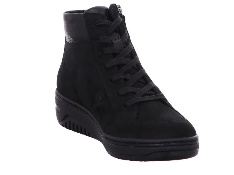 Hartjes Schnür-Stiefeletten schwarz