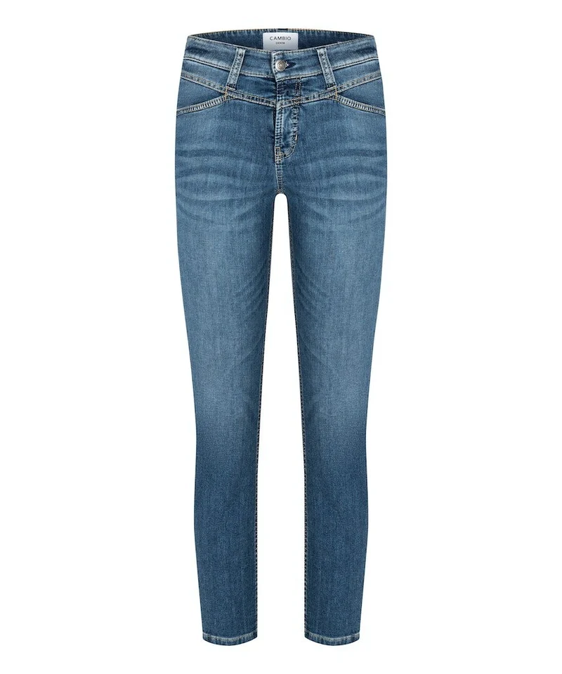 Cambio Slim Fit Jeans Blau