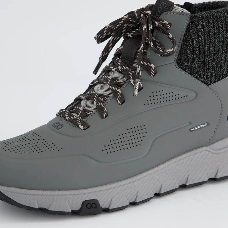 TENHAAG Schnür-Stiefeletten grau