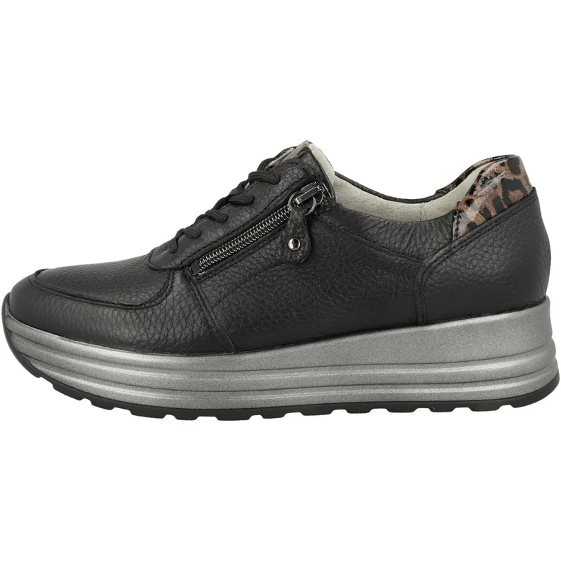 Waldläufer H-Lana Schnürschuh Schwarz