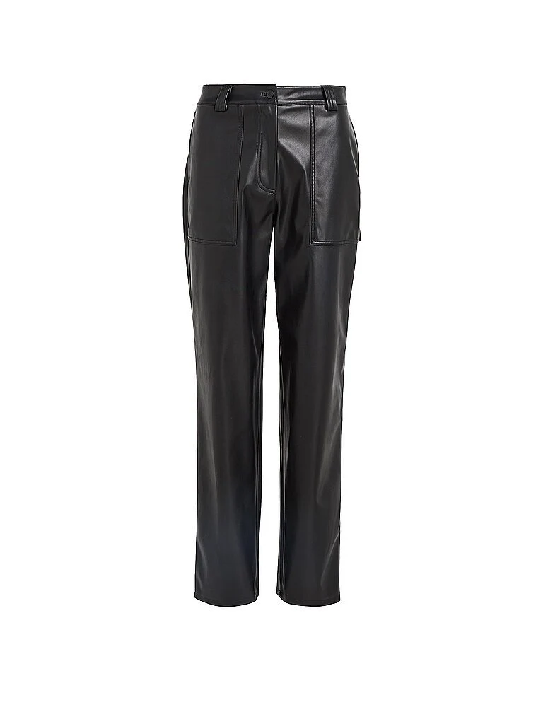 HIGH RI - Stoffhose - black
