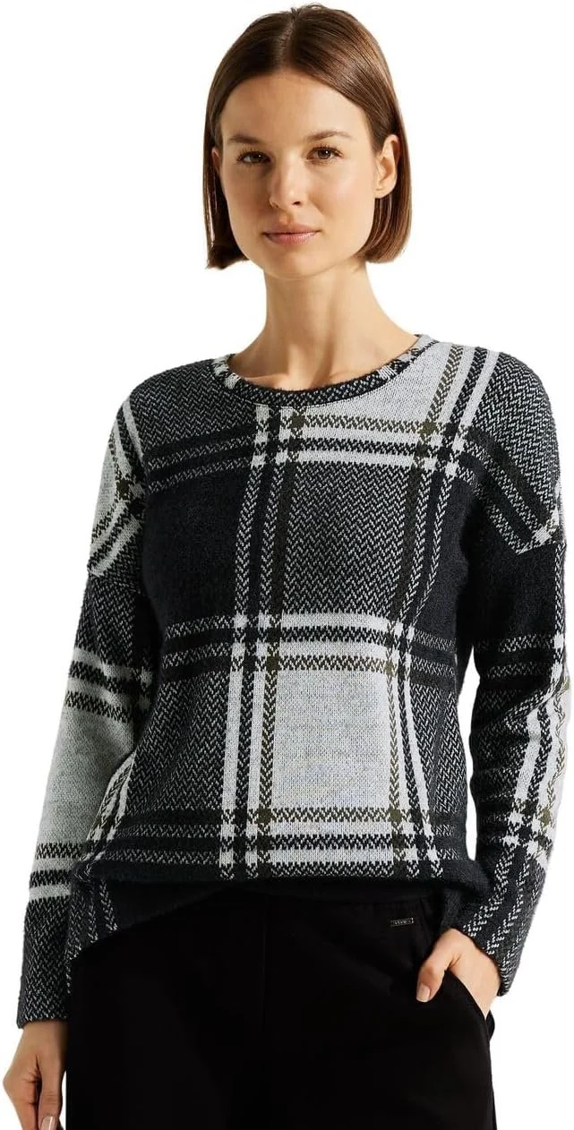 Cecil Langarmshirt Grau