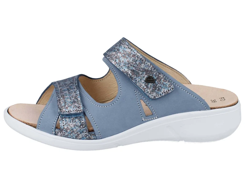 Finn Comfort Pantoletten blau