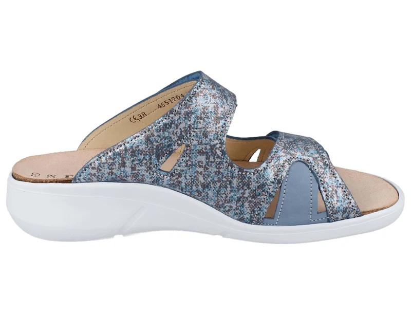Finn Comfort Pantoletten blau