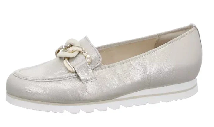 HASSIA Slipper silber