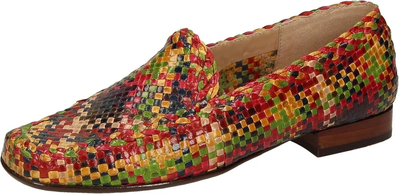 Sioux Klassische Slipper Damen Orange