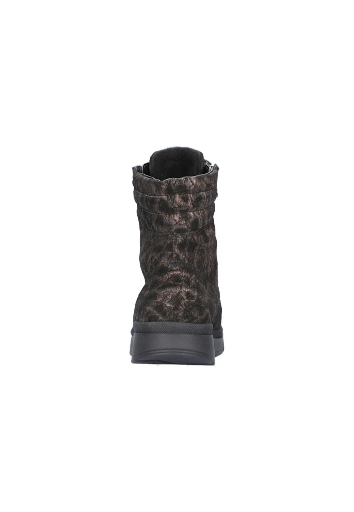 Waldläufer Schnür-Stiefeletten braun