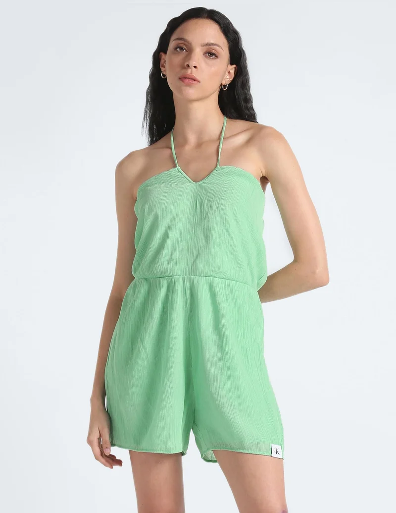 Calvin Klein Damen Jumpsuit Grün