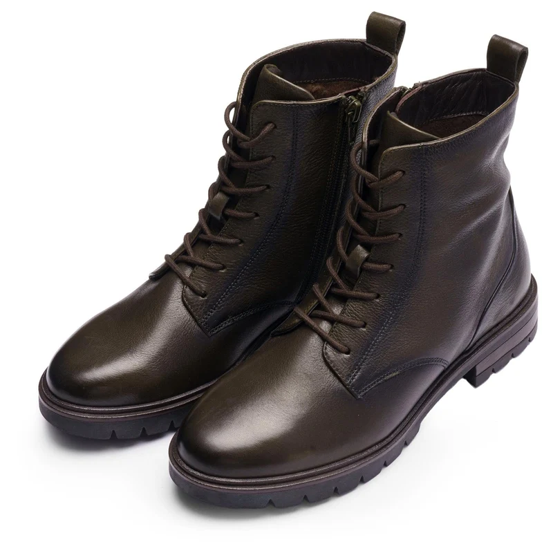 Ara Schnür-Stiefeletten Dunkelbraun