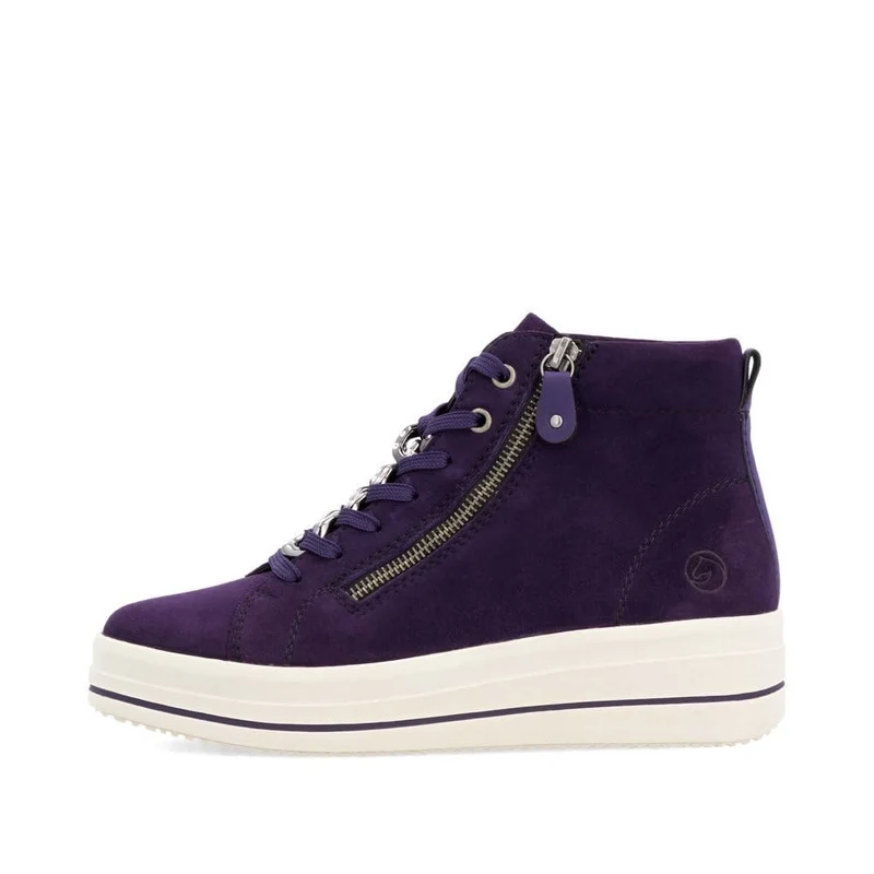 Remonte Halbschuhe aubergine