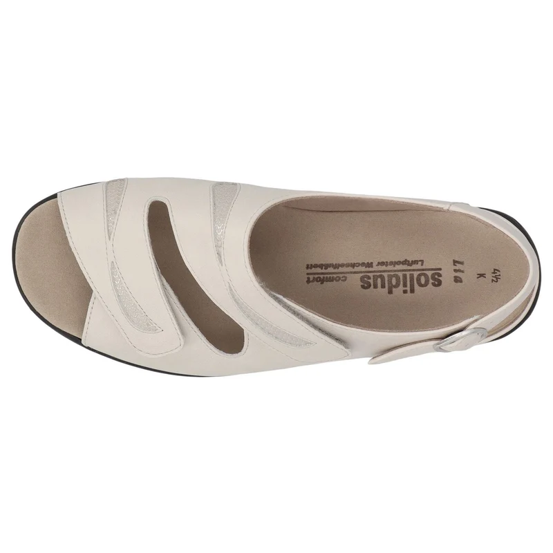 Solidus Komfort Sandalen beige