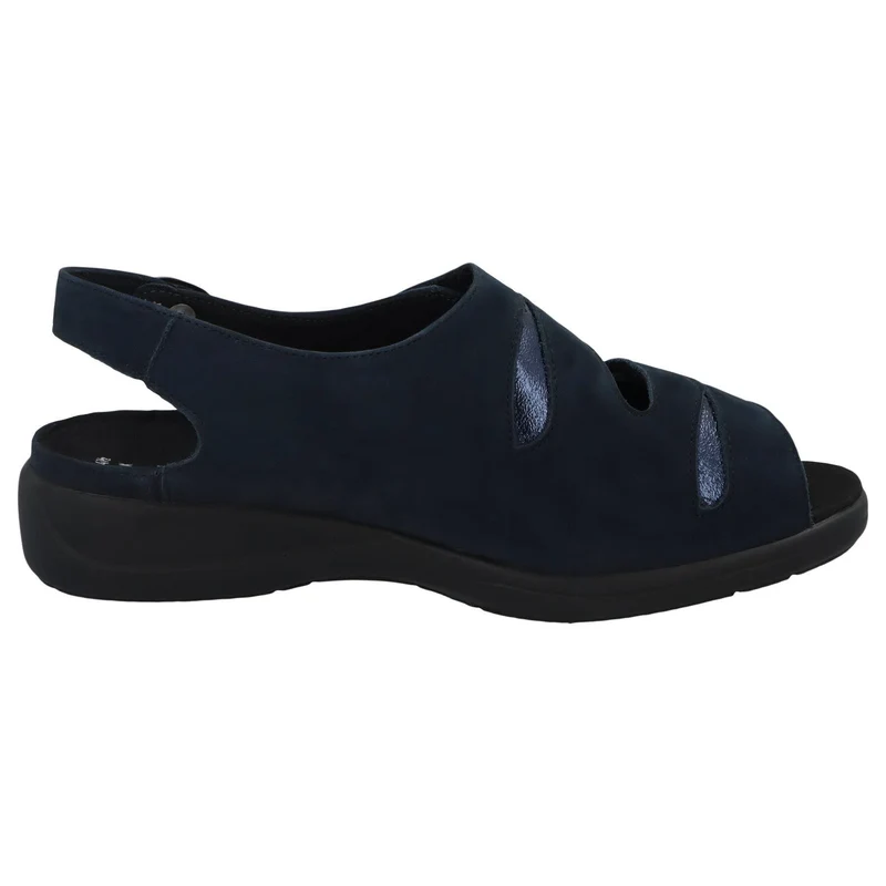 Solidus Komfort Sandalen blau