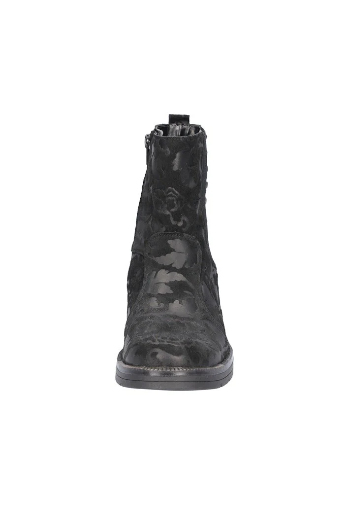 Waldläufer Stiefeletten schwarz