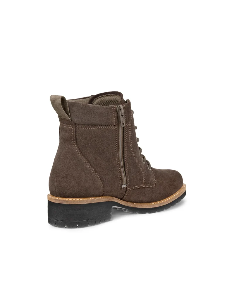Ecco Schnür-Stiefeletten braun