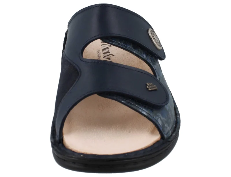 Finn Comfort Pantoletten Dunkelblau