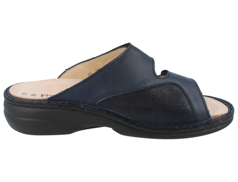 Finn Comfort Pantoletten Dunkelblau