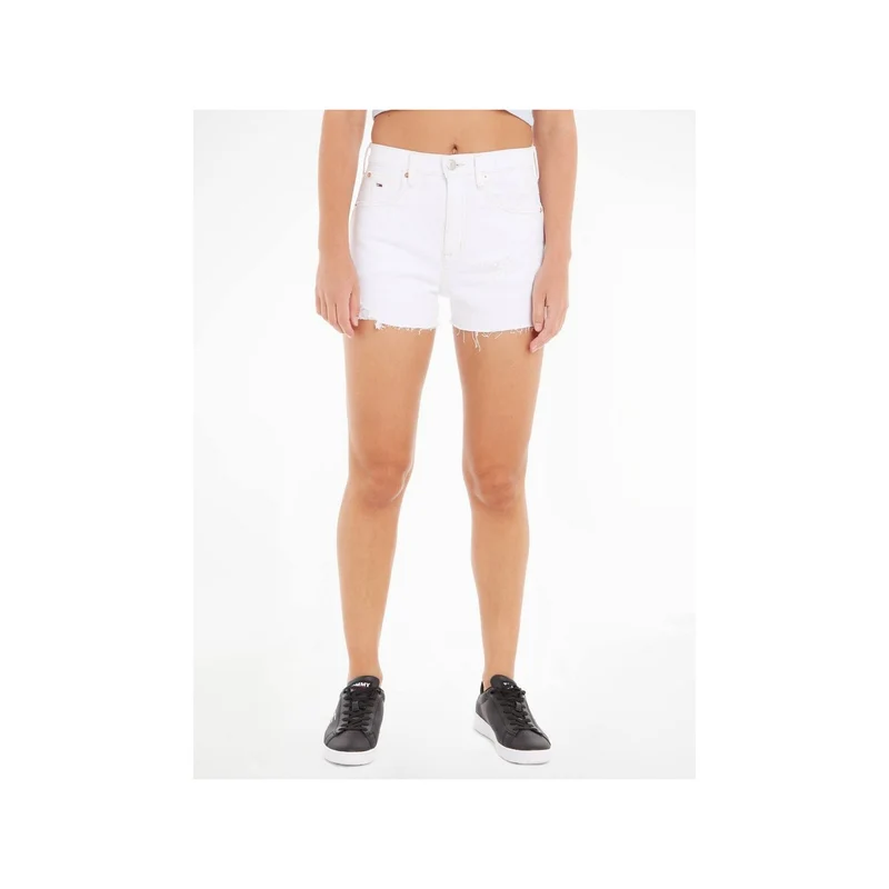 Jeansshorts, Weiß