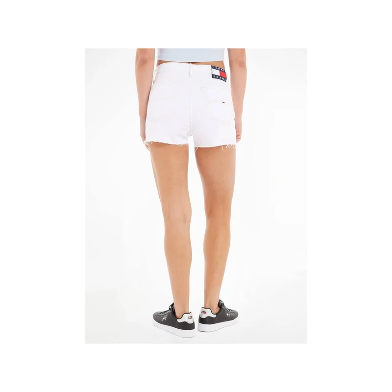 Jeansshorts, Weiß