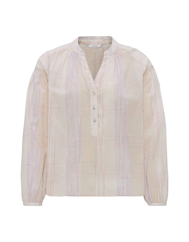 Opus Langarmtuniken Beige