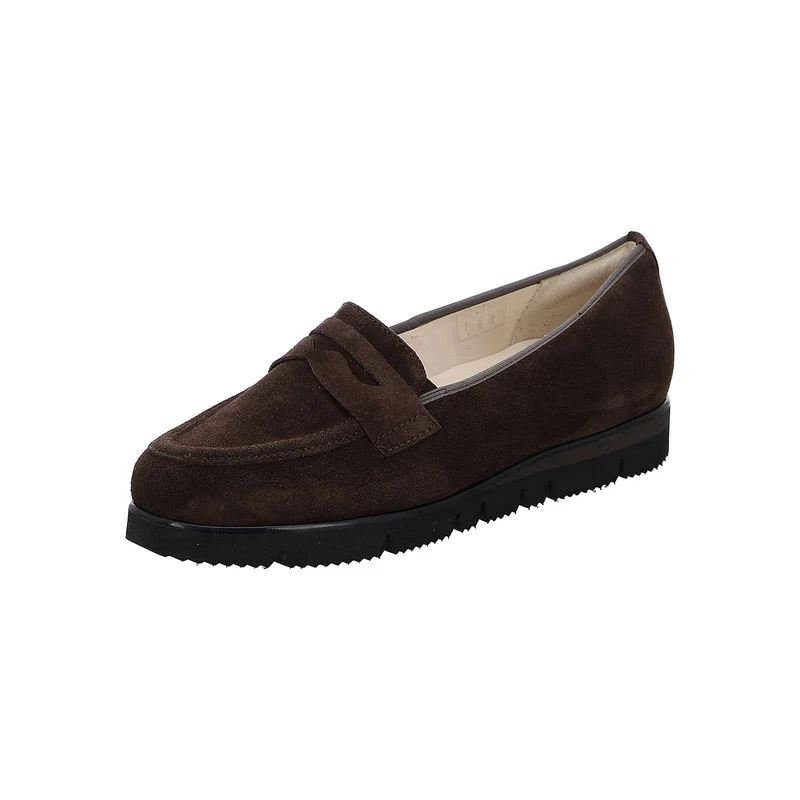 HASSIA Slipper dunkelbraun