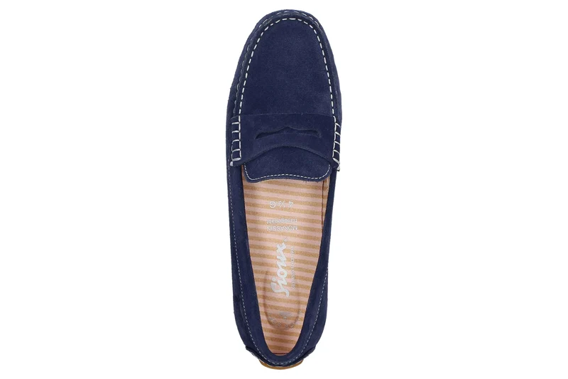 Sioux Sportliche Slipper blau