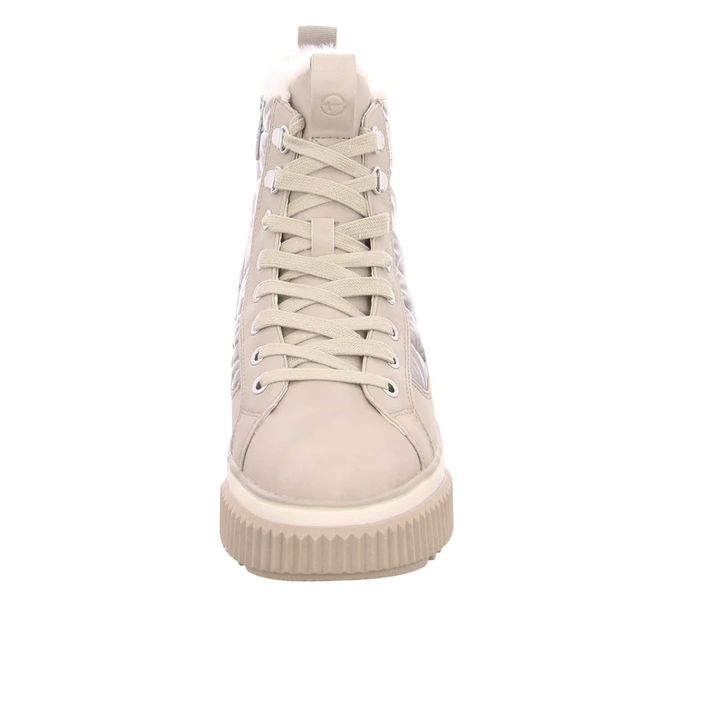 Tamaris Schnür-Stiefeletten creme