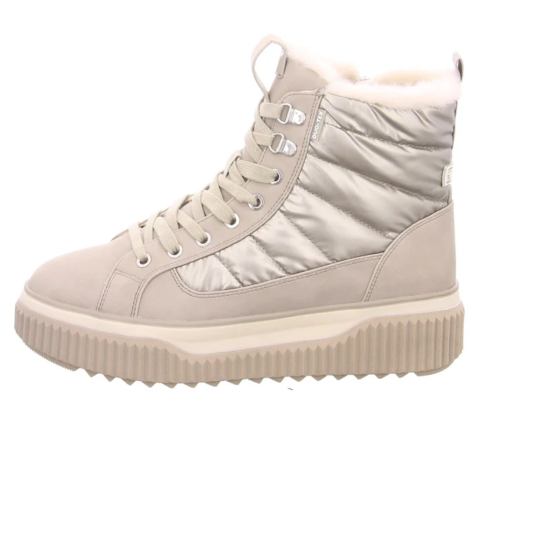 Tamaris Schnür-Stiefeletten creme