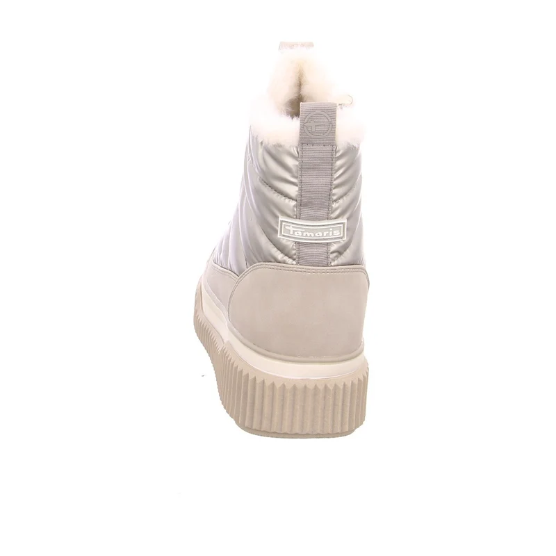 Tamaris Schnür-Stiefeletten creme